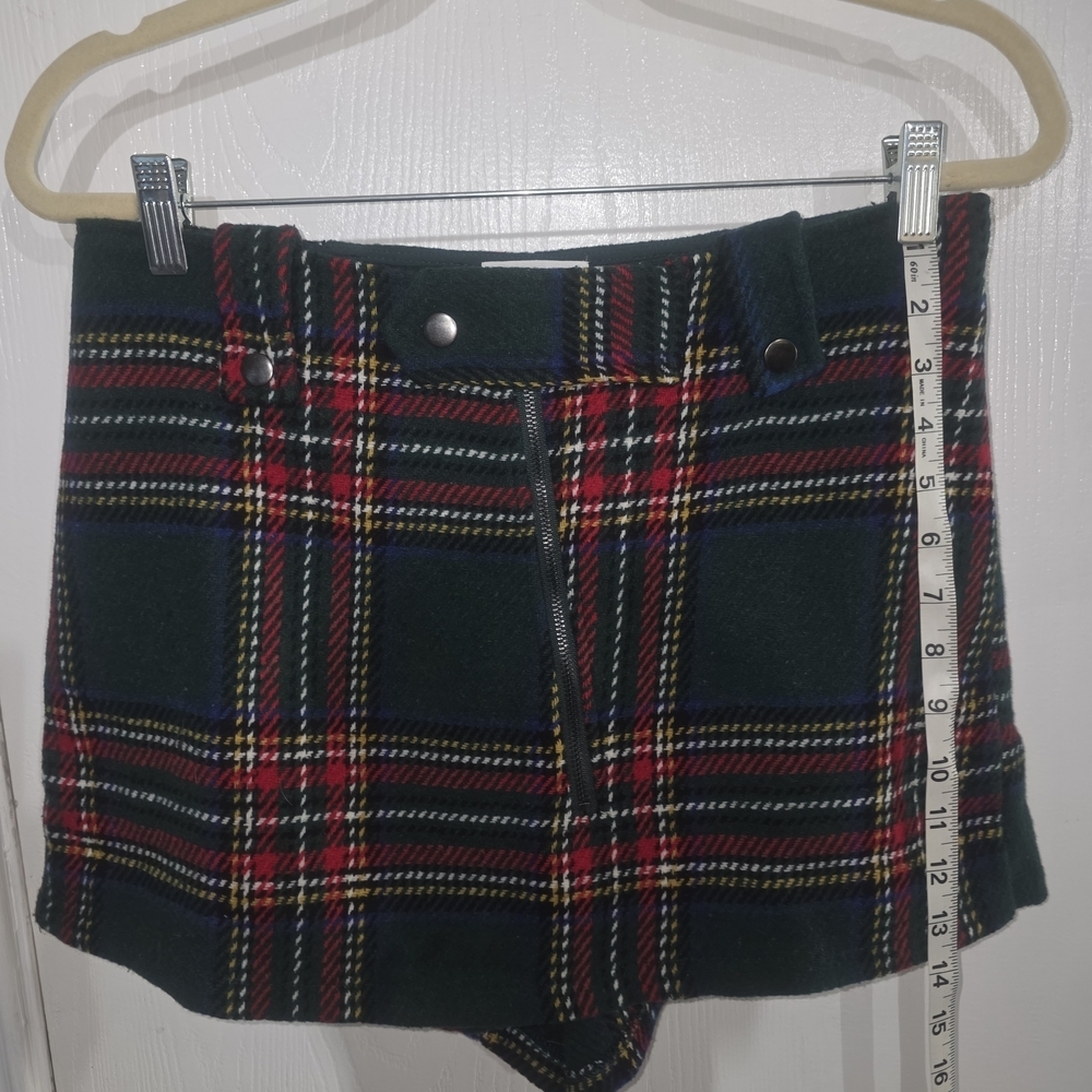 Plaid Women's Shorts Skorts - Picture 10 of 12